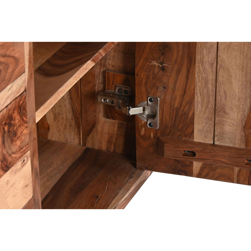 Eκθεσιακό σταντ DKD Home Decor Κρυστάλλινο ξύλο καουτσούκ 100 x 42 x 190 cm