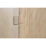 Ντουλάπα για τα ρπύχα DKD Home Decor Φυσικό Τζίντζερ Ξύλο MDF 90 x 40 x 180 cm