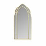 Τοίχο καθρέφτη DKD Home Decor Χρυσό Μέταλλο Άραβας (60 x 2