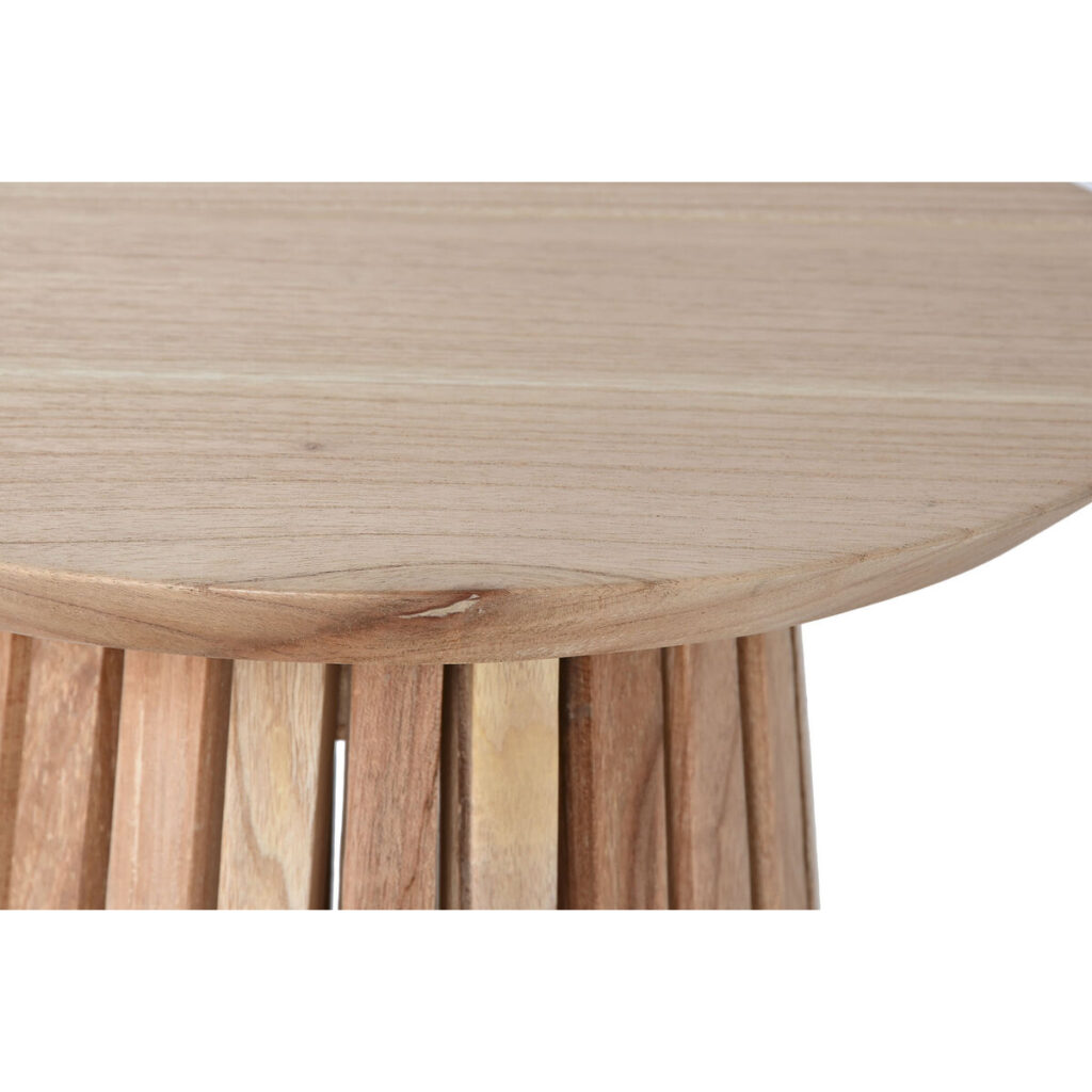 Βοηθητικό Τραπεζάκι Home ESPRIT Φυσικό ξύλο mindi 40 x 40 x 60 cm