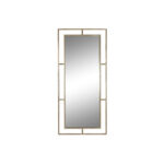 Τοίχο καθρέφτη Home ESPRIT Χρυσό Σύγχρονη 96 x 5 x 208 cm