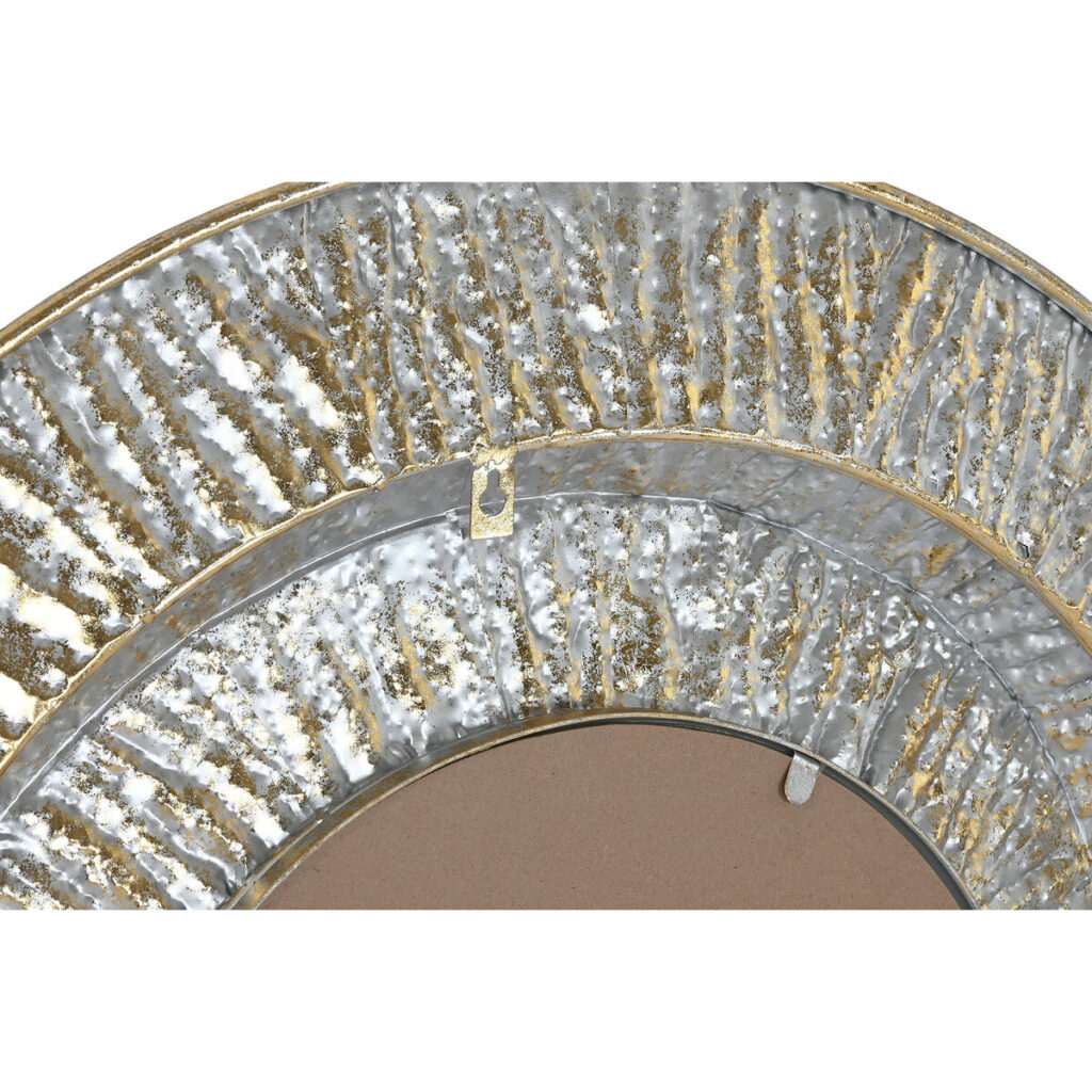 Τοίχο καθρέφτη Home ESPRIT Χρυσό Μέταλλο Κρυστάλλινο Σύγχρονη 78 x 4