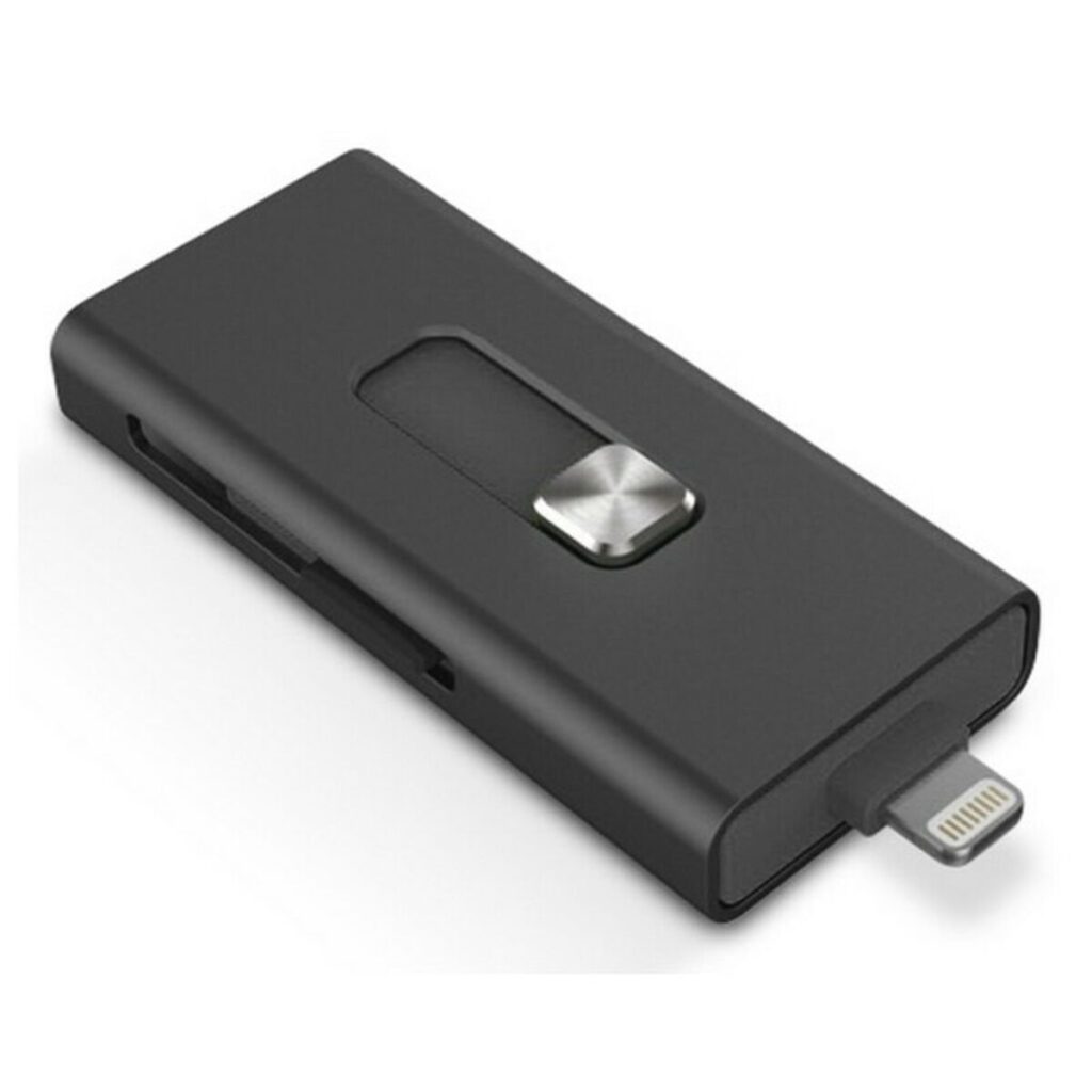 Συσκευή Ανάγνωσης Καρτών KSIX Micro SD Μαύρο