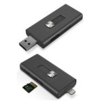 Συσκευή Ανάγνωσης Καρτών KSIX Micro SD Μαύρο