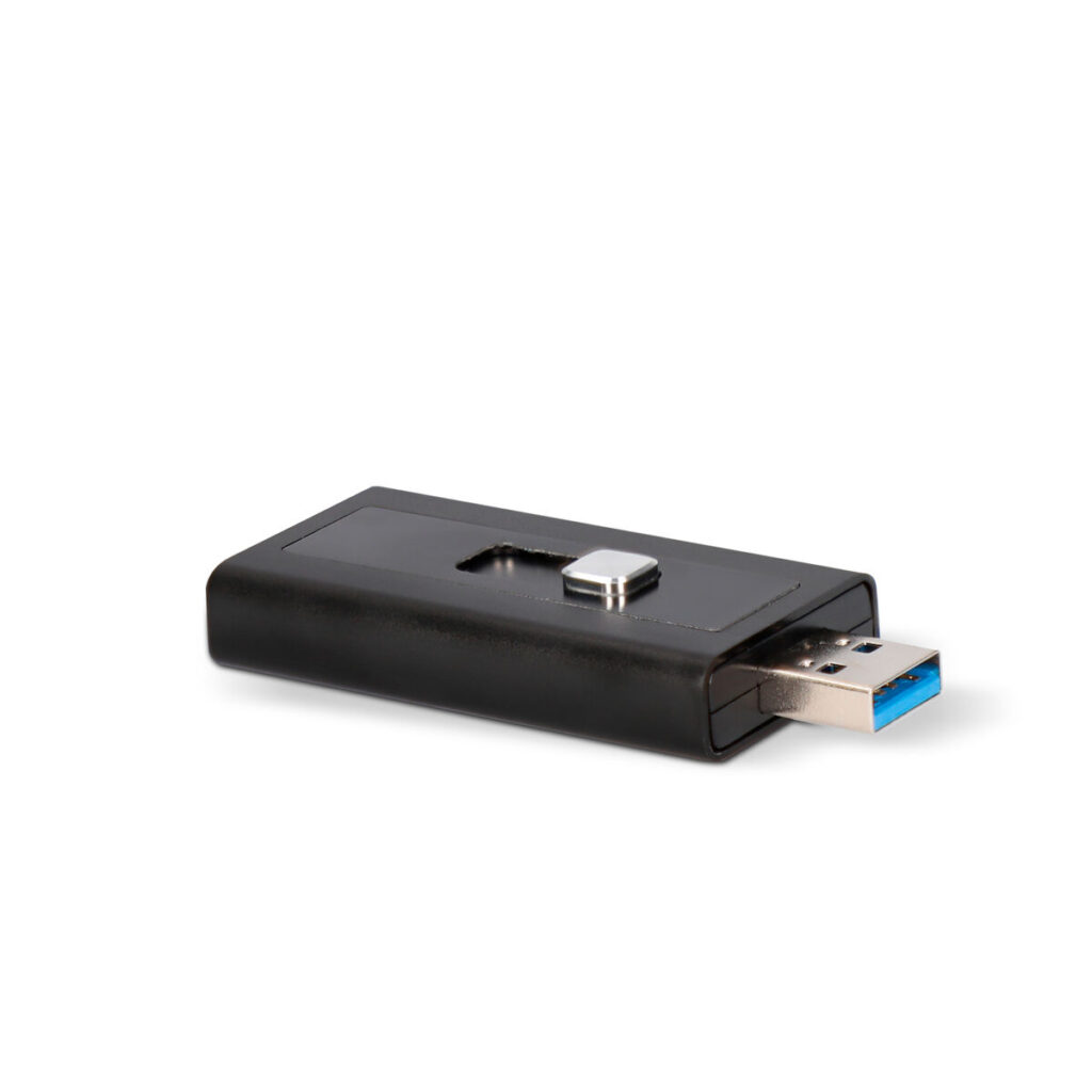 Συσκευή Ανάγνωσης Καρτών KSIX Micro SD Μαύρο