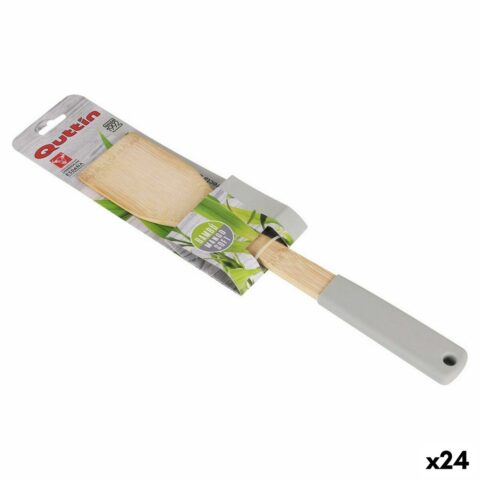 Παλέτα μαγειρέματος Quttin Soft Bamboo 30 x 6 cm Ευθεία (24 Μονάδες) (30 cm)