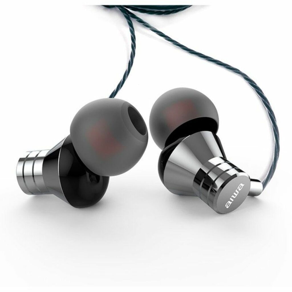 Ακουστικά με Μικρόφωνο Aiwa ESTM-50USB-C/SL Ασημί