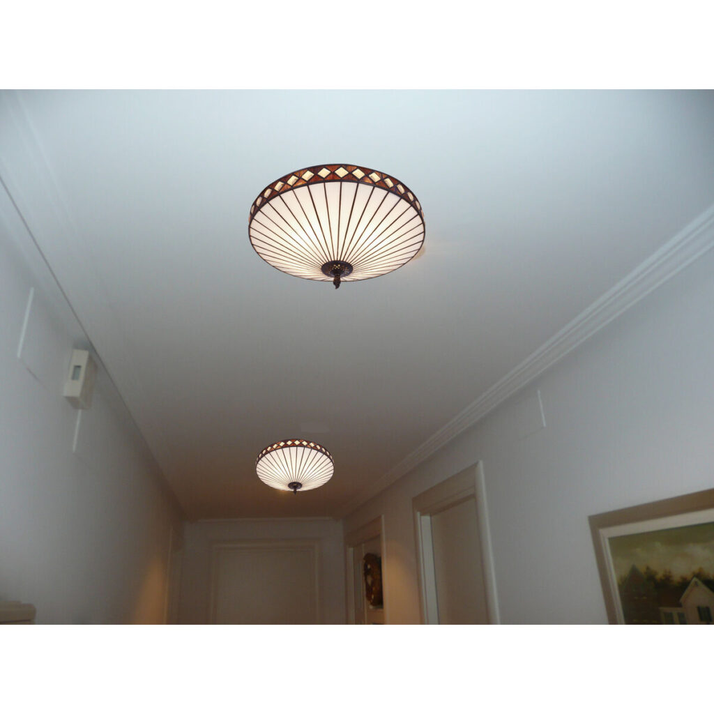 Φωτιστικό Οροφής Viro Ilumina Λευκό Σίδερο 60 W 30 x 20 x 30 cm
