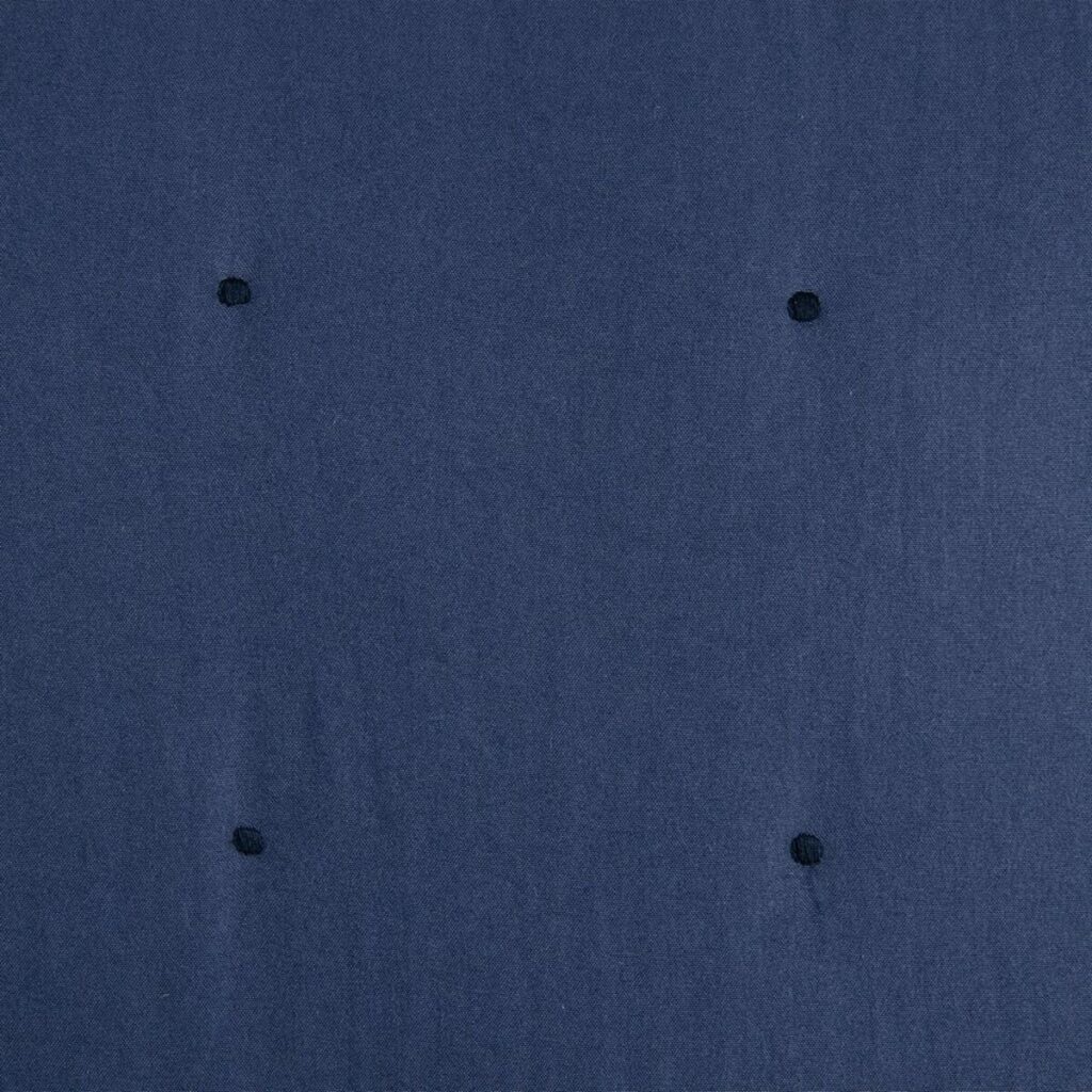 Μαξιλάρι Μπλε 40 x 40 cm Τετράγωνο Λουλουδάτο