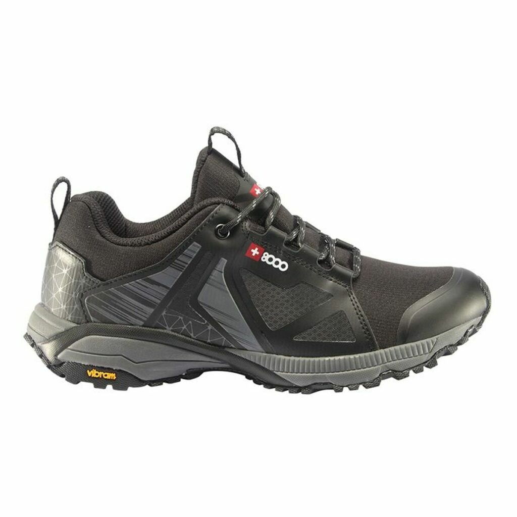 Παπούτσια για Tρέξιμο για Ενήλικες +8000 Tabin 23V Μαύρο Βουνό