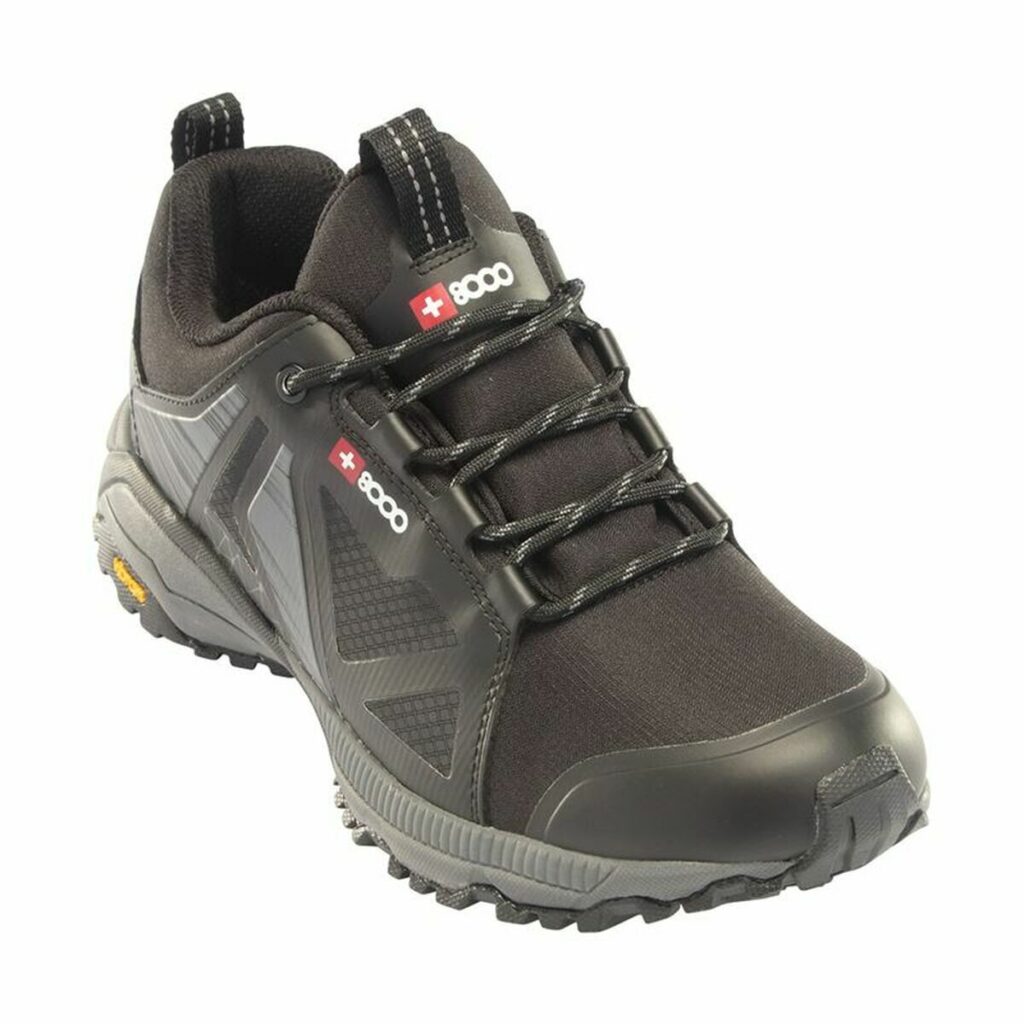 Παπούτσια για Tρέξιμο για Ενήλικες +8000 Tabin 23V Μαύρο Βουνό