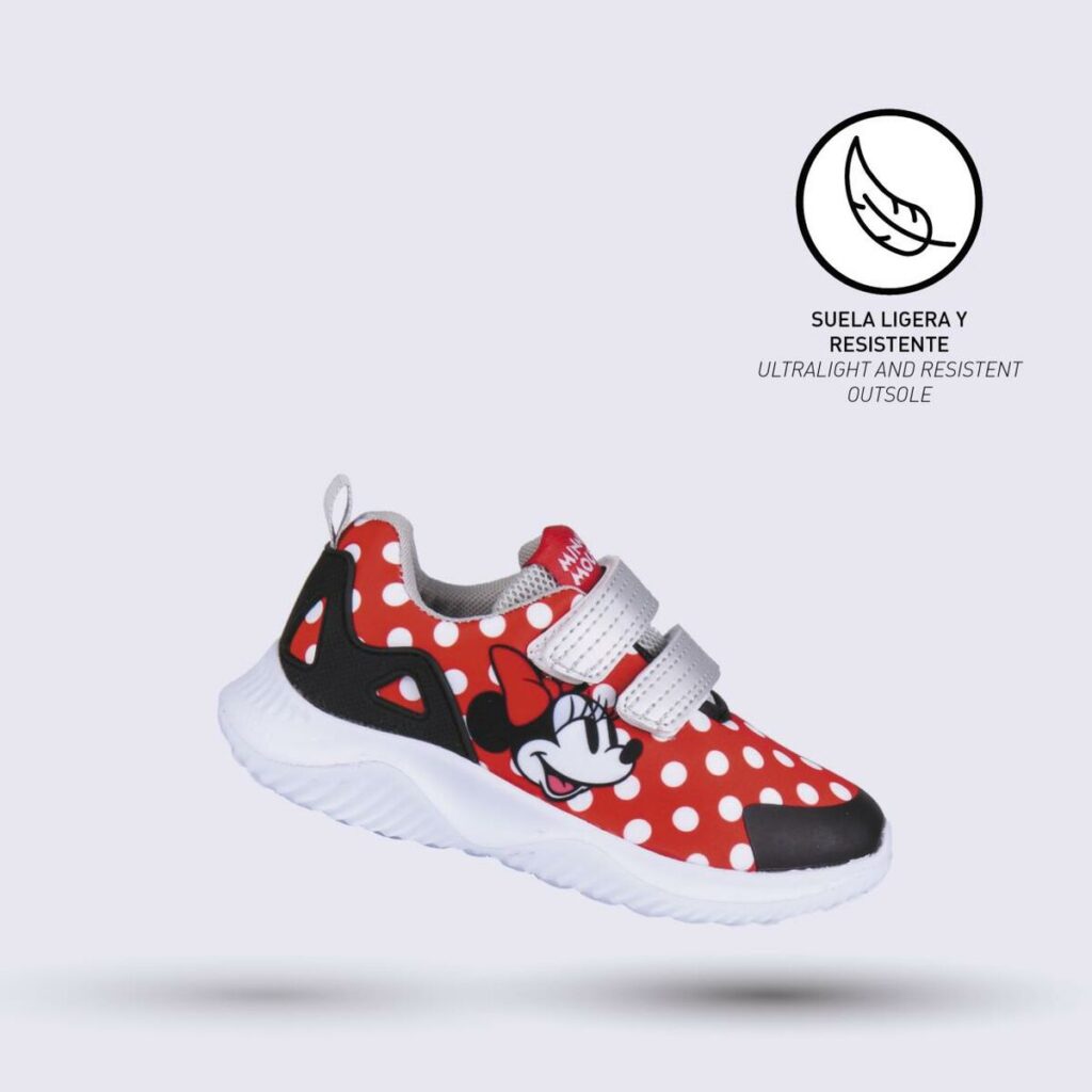 Παιδικά Aθλητικά Παπούτσια Minnie Mouse Κόκκινο