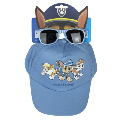 Σετ καπέλου και γυαλιών ηλίου The Paw Patrol 2 Τεμάχια Μπλε (54 cm)