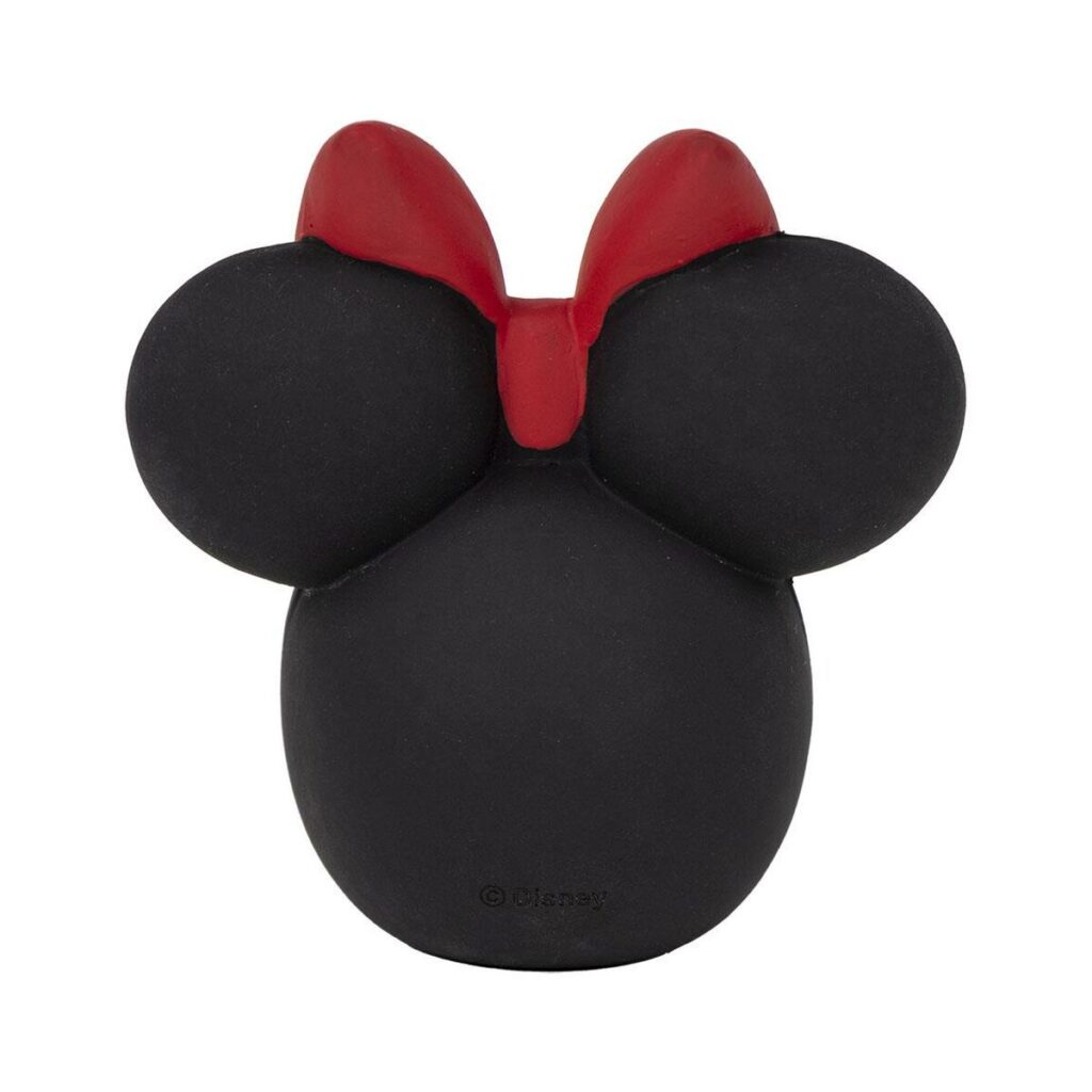 Παιχνίδια για Σκύλους Minnie Mouse Μαύρο Κόκκινο Λατέξ 8 x 9 x 7