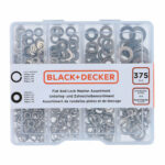 Ροδέλες Black & Decker Flat Ασφάλεια 375 Τεμάχια