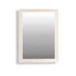 Τοίχο καθρέφτη Canada Λευκό 60 x 80 x 2 cm (x2)