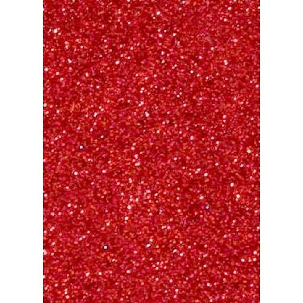 Πόλη Πλαστικό χαλί Eva Fama Κόκκινο 50 x 70 cm Γκλίτερ (x10)