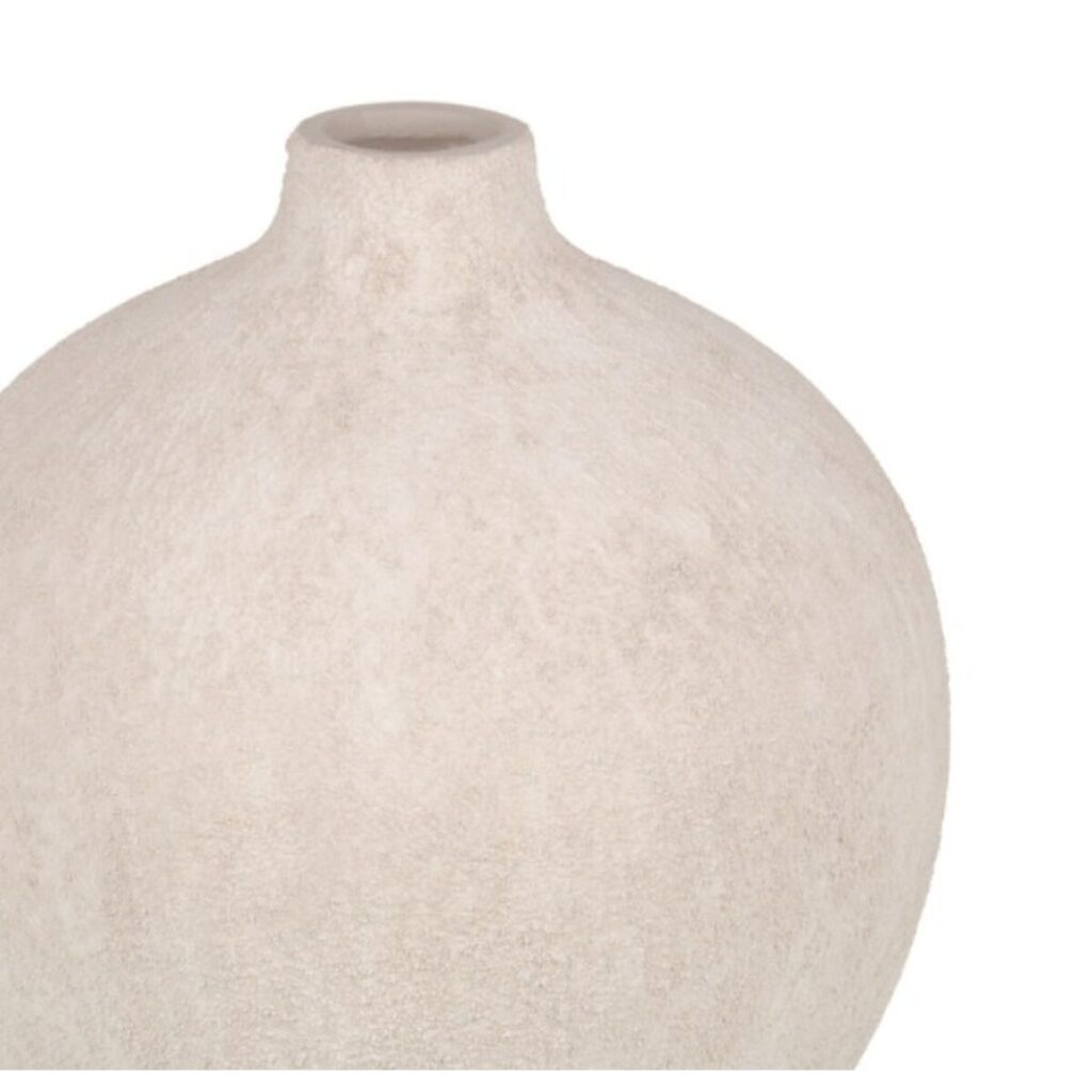 Βάζο Κρεμ Κεραμικά Άμμο 22 x 22 x 25 cm