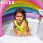 Παιδική πισίνα Intex Μονόκερος Τέντα 45 L 102 x 69 x 127 cm (x6)