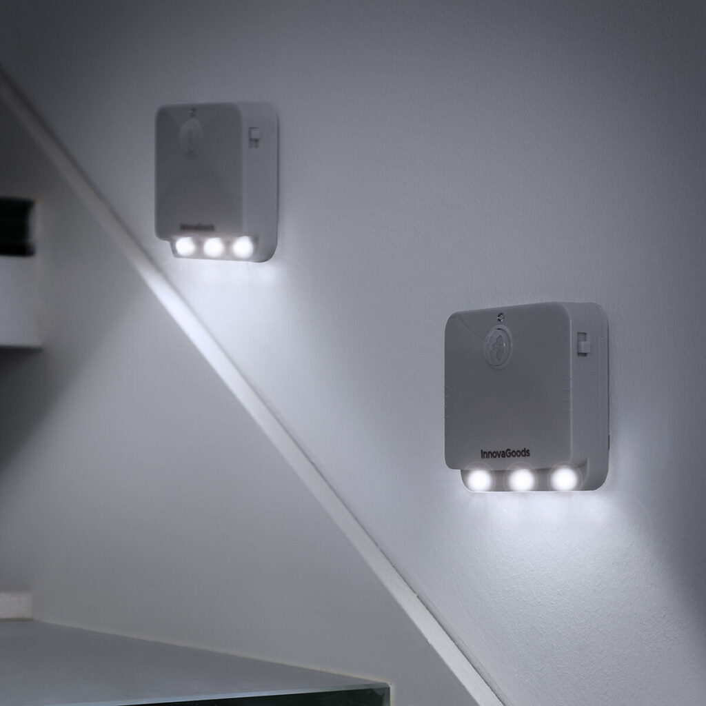 Φως LED με Αισθητήρα Κίνησης Lumtoo InnovaGoods x2