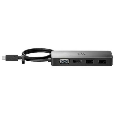 USB Hub HP 7PJ38AA Μαύρο