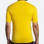 Ανδρική Μπλούζα με Κοντό Μανίκι Brooks High Point Κίτρινο