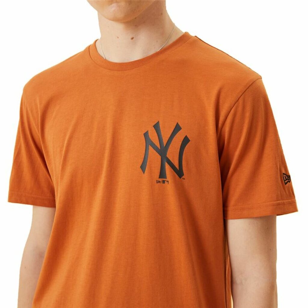 Ανδρική Μπλούζα με Κοντό Μανίκι New Era  New York Yankees Καφέ