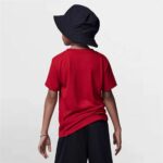 Παιδικό Μπλούζα με Κοντό Μανίκι Jordan Jumpman Graphic Κόκκινο