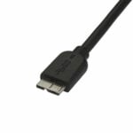 Καλώδιο USB σε micro USB Startech USB3AUB2MS Μαύρο