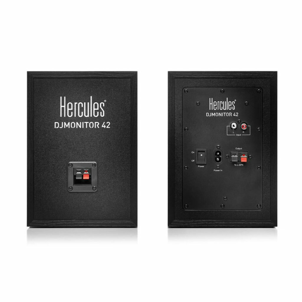 Ακουστικά Κεφαλής Hercules DJMonitor 42 80 W Μαύρο