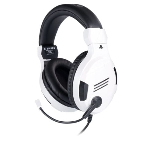 Ακουστικά με Μικρόφωνο για Gaming Nacon PS4OFHEADSETV3WHITE
