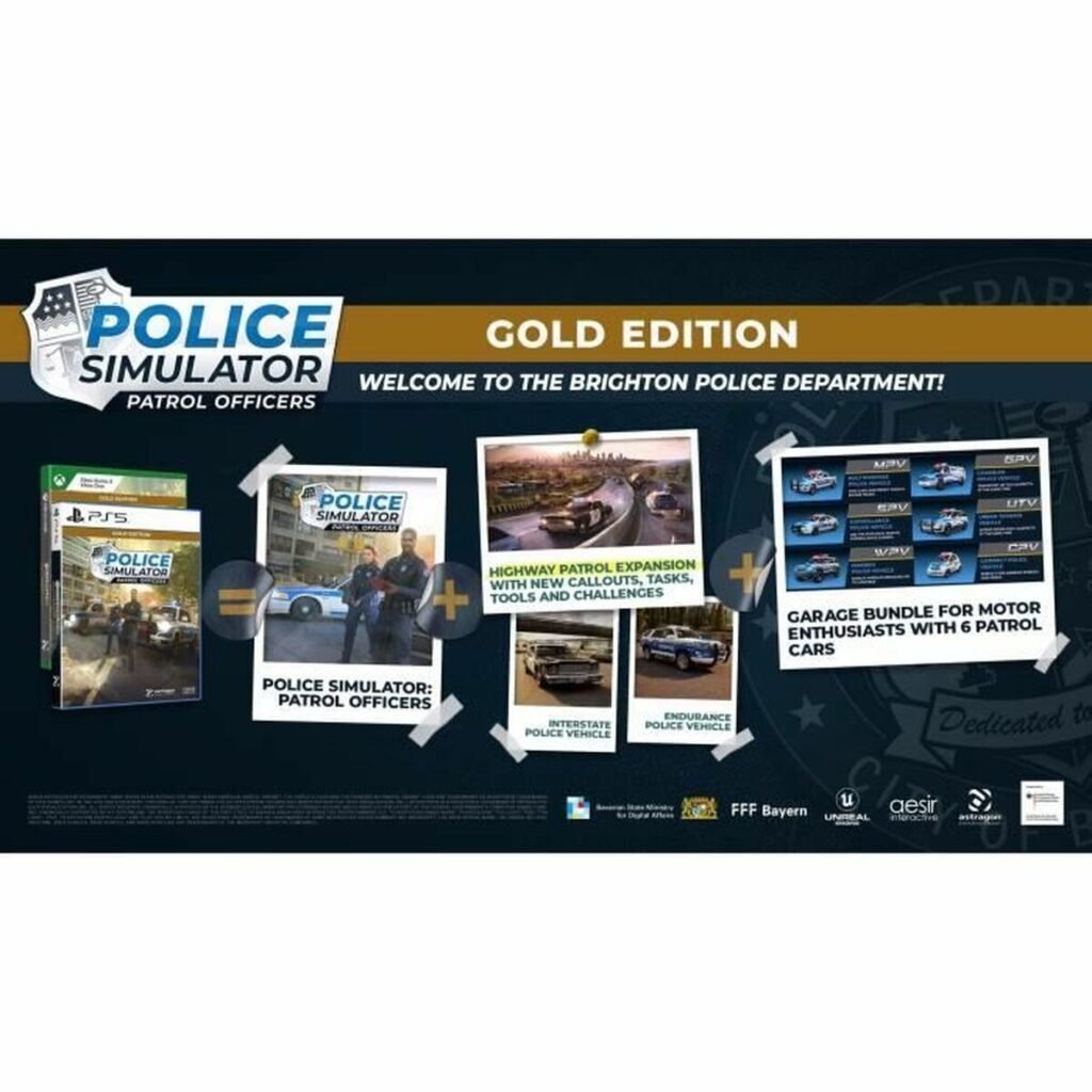 Βιντεοπαιχνίδι PlayStation 5 Microids Police Simulator: Patrol Officers - Gold Edition