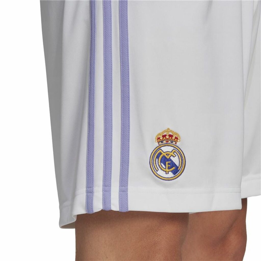 Παντελόνι Γυμναστικής Ποδοσφαίρου για Ενήλικες Real Madrid C.F. First Kit 22/23 Λευκό Για άνδρες και γυναίκες