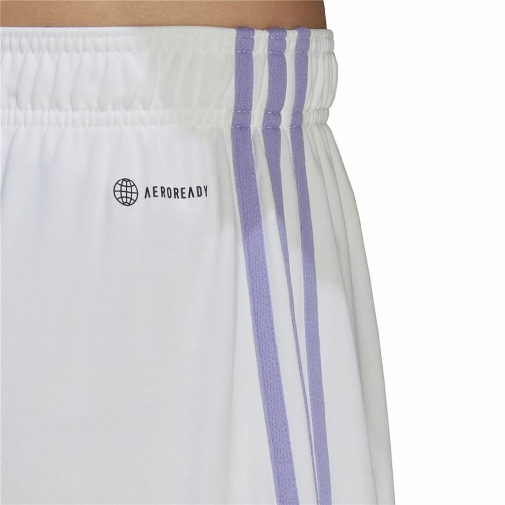 Παντελόνι Γυμναστικής Ποδοσφαίρου για Ενήλικες Real Madrid C.F. First Kit 22/23 Λευκό Για άνδρες και γυναίκες