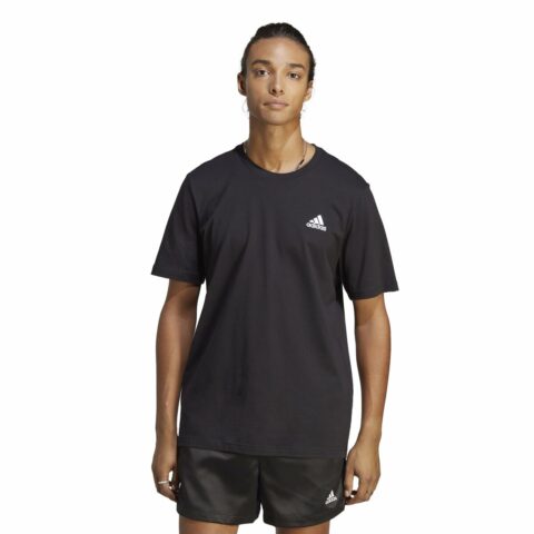 Ανδρική Μπλούζα με Κοντό Μανίκι Adidas XL Μαύρο