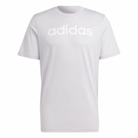Ανδρική Μπλούζα με Κοντό Μανίκι Adidas Essentials Λιλά