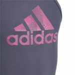 Μαγιό Κορίτσι Adidas Big Logo Μπλε