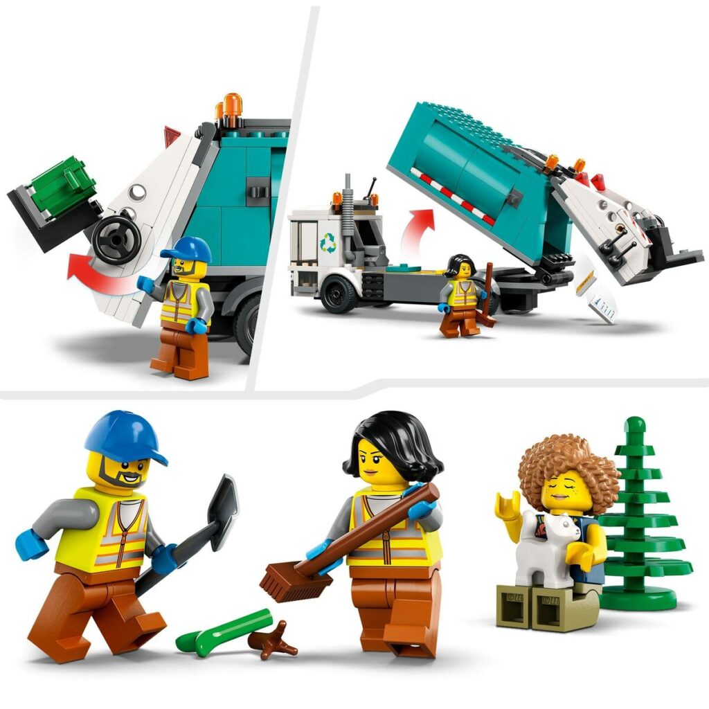 Playset Lego City 60386 Recycling truck Απορριμματοφόρο