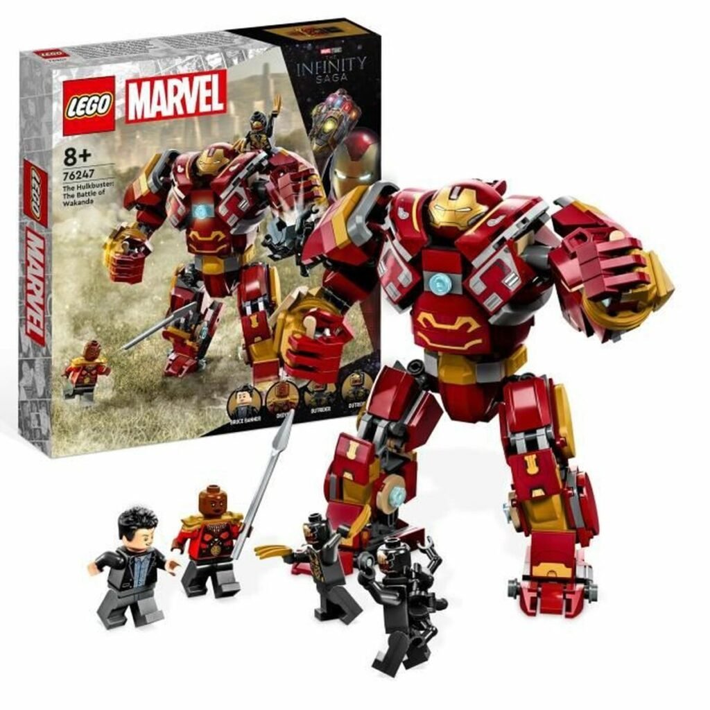 Playset Lego Marvel 76247 Hulkbuster 385 Τεμάχια