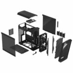 Κουτί Μέσος Πύργος ATX Fractal Design Torrent Compact Λευκό Μαύρο