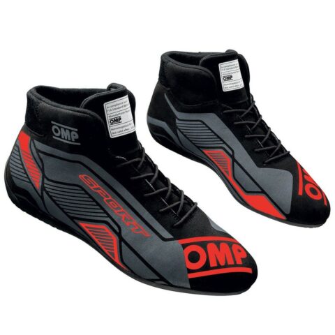 Μπότες Racing OMP SPORT Μαύρο/Κόκκινο 45