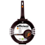 Τηγάνι Wok BRA Sartén Efficient Μαύρο Αλουμίνιο Ø 24 cm