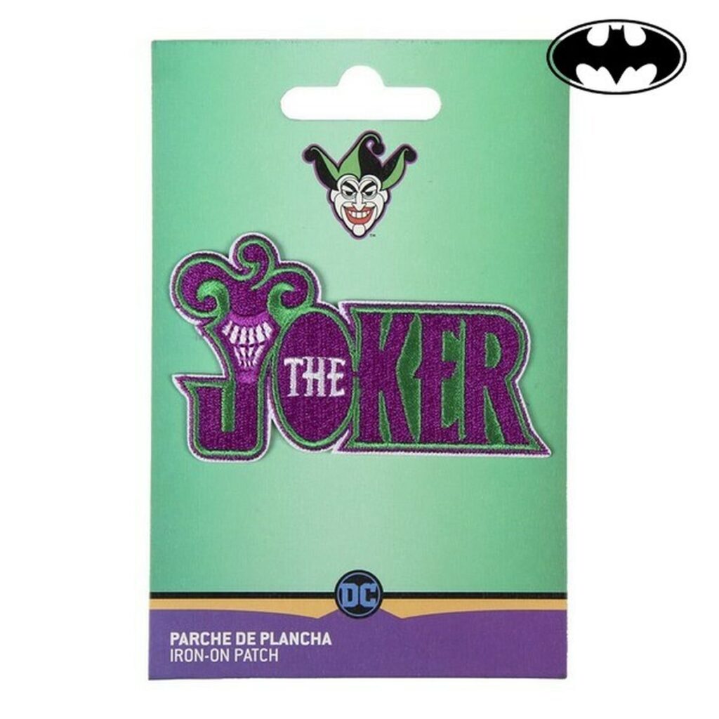 Μπαλωμάτα Joker Batman πολυεστέρας Μωβ (9.5 x 14.5 x cm)