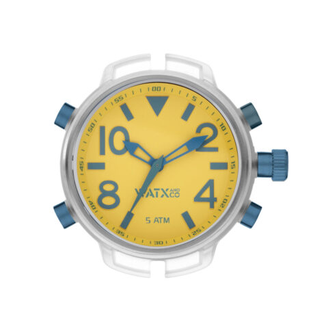 Unisex Ρολόγια Watx & Colors RWA3747  Κίτρινο (Ø 49 mm)