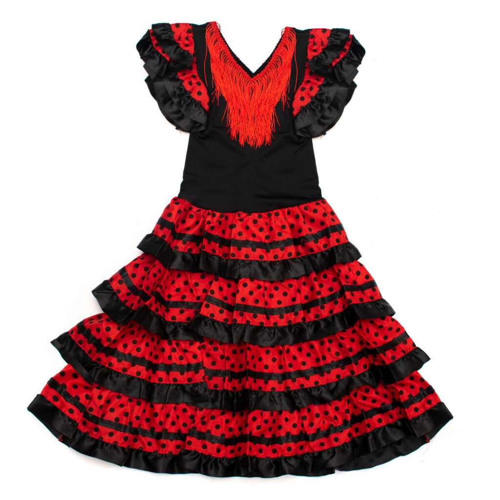 Φόρεμα Flamenco VS-NROJO-LN0 0-12 Μηνών 8 Ετών
