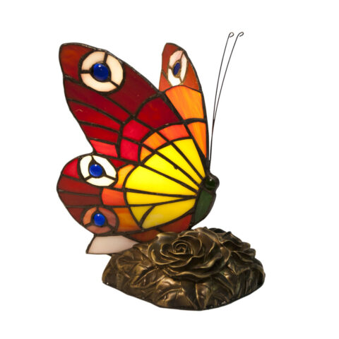 Επιτραπέζιο Φωτιστικό Viro Mariposa Γυαλί 23 x 28 x 23 cm Πεταλούδα