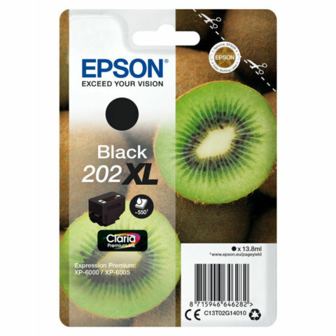 Αυθεντικό Φυσίγγιο μελάνης Epson 202XL CLARIA Μαύρο