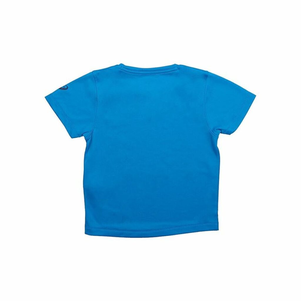 Παιδικό Μπλούζα με Κοντό Μανίκι Asics Run Μπλε