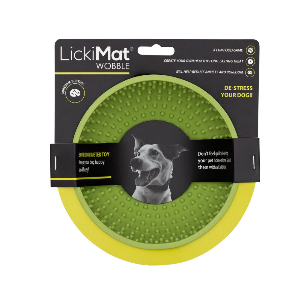 Ταΐστρα σκύλων Lickimat Πράσινο Καουτσούκ Σύγχρονη 600 ml