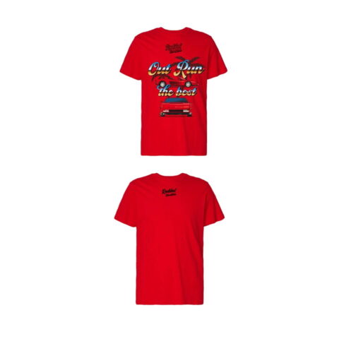 Ανδρική Μπλούζα με Κοντό Μανίκι RADIKAL OUT RUN Κόκκινο XXXL